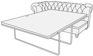 Модуль 2-х местный с левым подлокотником с механизмом Альфа Честер