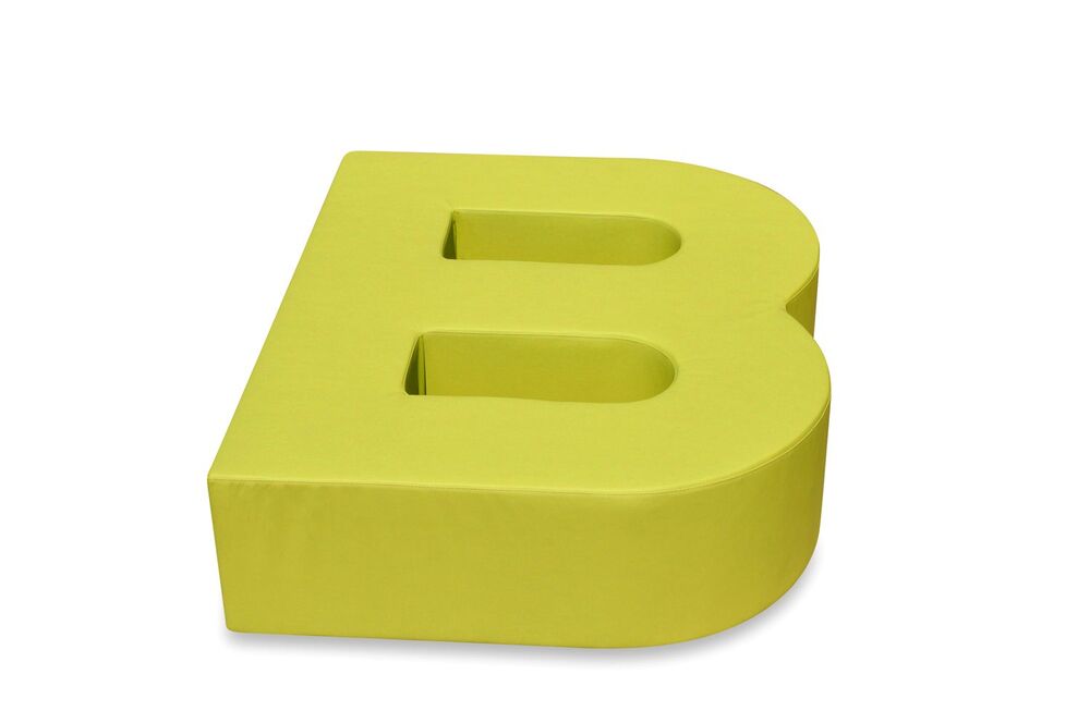 Пуф буква B