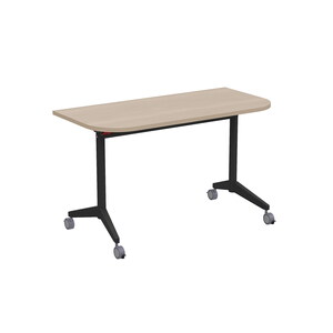 Складной радиусный стол-трансформер Simple с фиксаторами