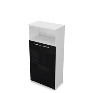 Шкаф со стеклом и нишей