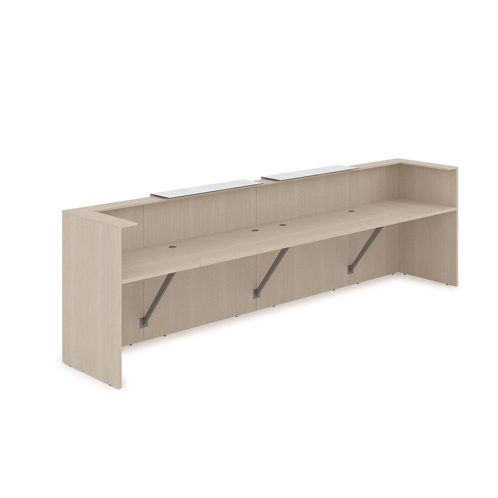 Комплект Ресепшн с фартуком HPL (без подсветки)