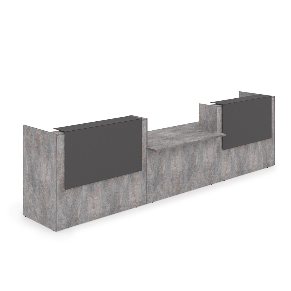 Комплект Ресепшн с фартуком HPL (без подсветки)