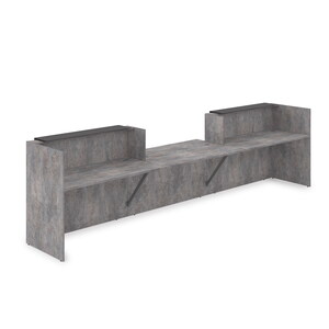 Комплект Ресепшн с фартуком HPL (без подсветки)