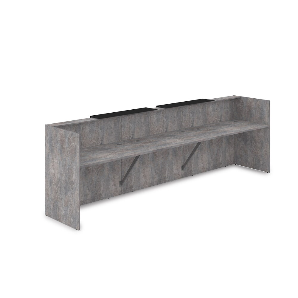 Комплект Ресепшн с фартуком HPL (с подсветкой)