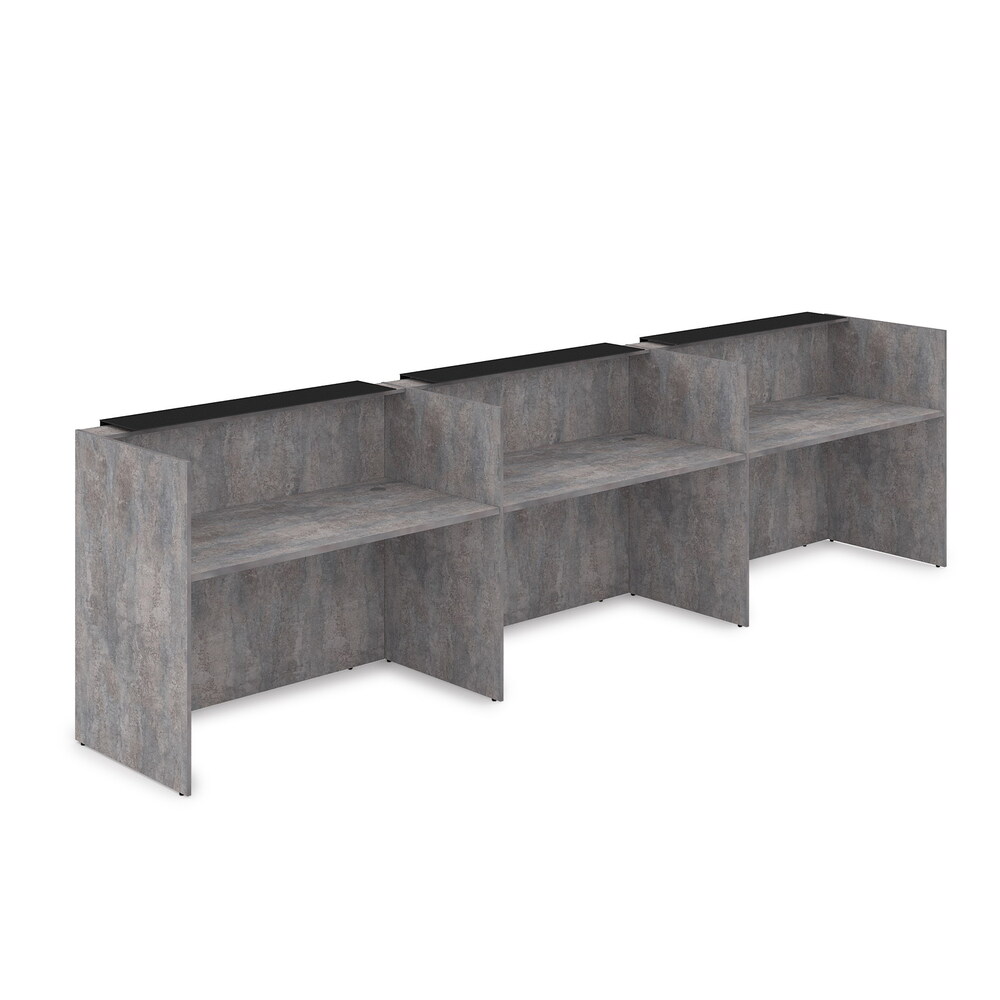 Комплект Ресепшн с фартуком HPL (с подсветкой)