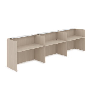 Комплект Ресепшн с фартуком HPL (с подсветкой)