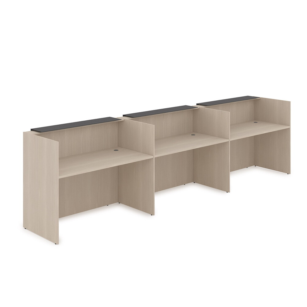 Комплект Ресепшн с фартуком HPL (с подсветкой)