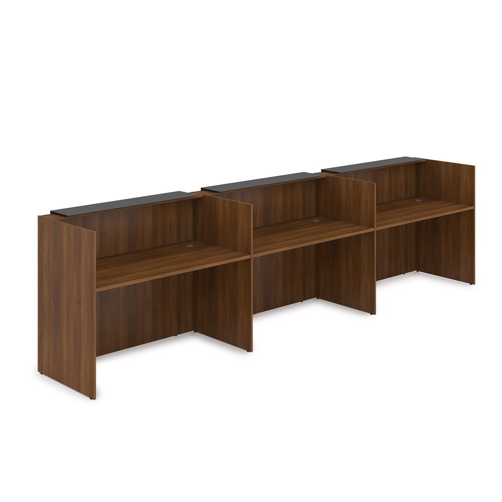 Комплект Ресепшн с фартуком HPL (с подсветкой)