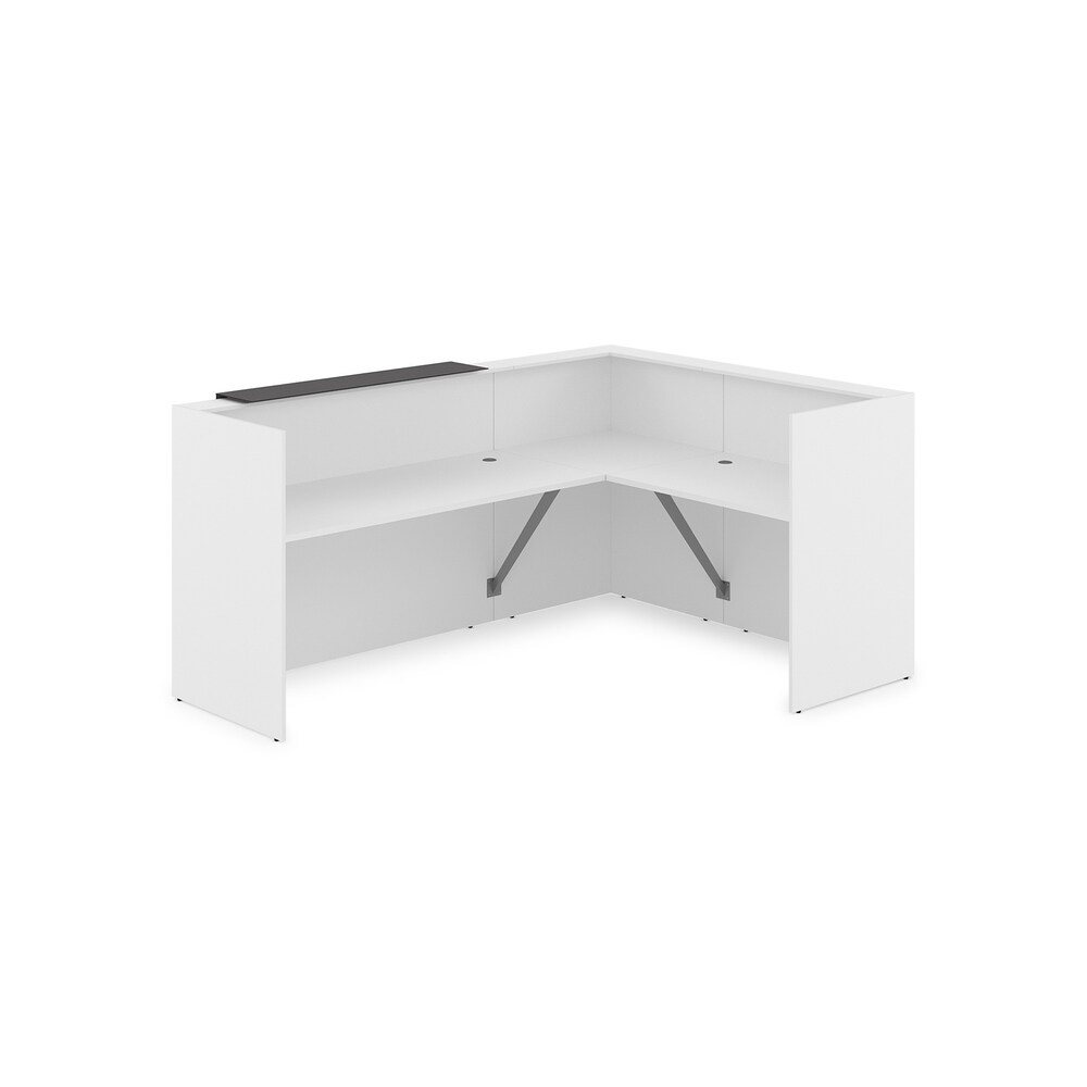 Комплект Ресепшн с фартуком HPL (с подсветкой)