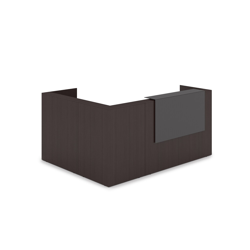 Комплект Ресепшн с фартуком HPL (с подсветкой)