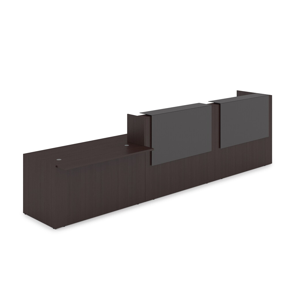 Комплект Ресепшн с фартуком HPL (с подсветкой)