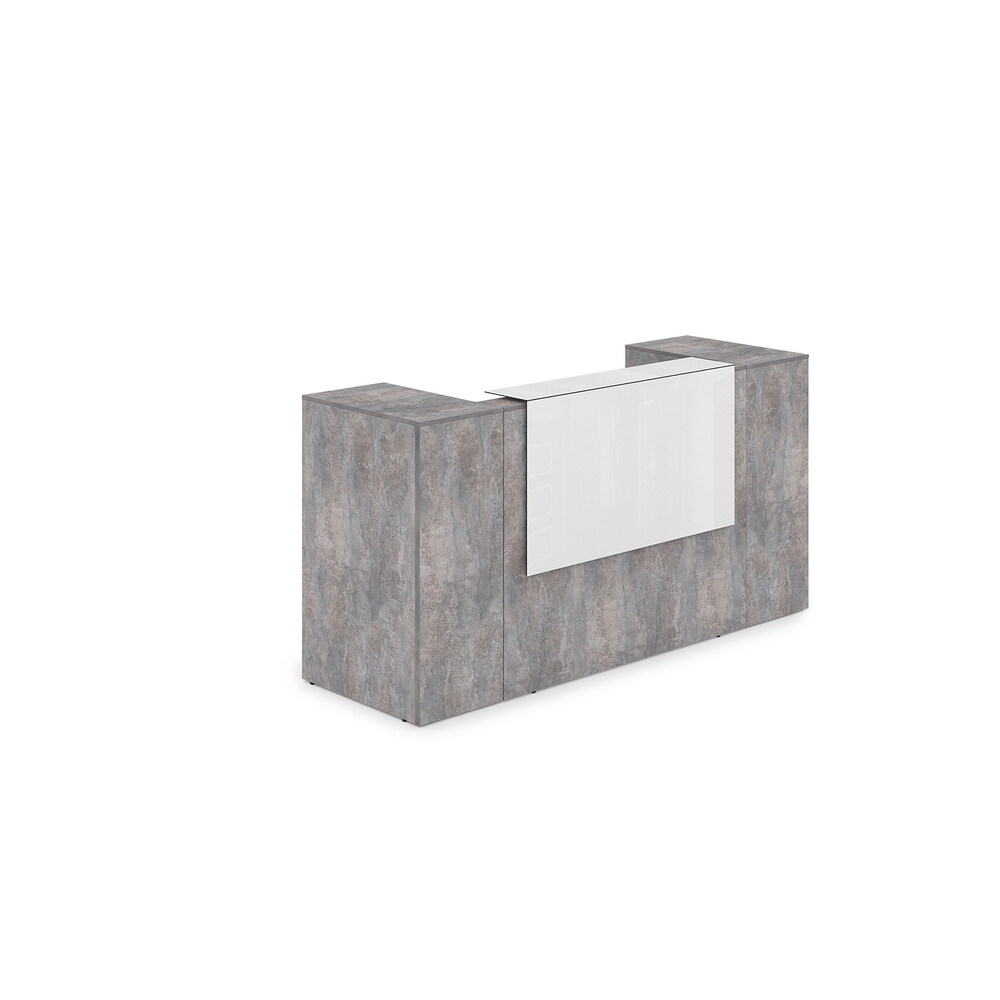 Комплект Ресепшн с фартуком HPL (с подсветкой)