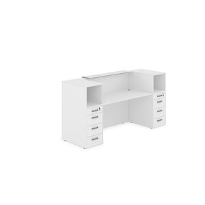 Комплект Ресепшн с фартуком HPL (с подсветкой)