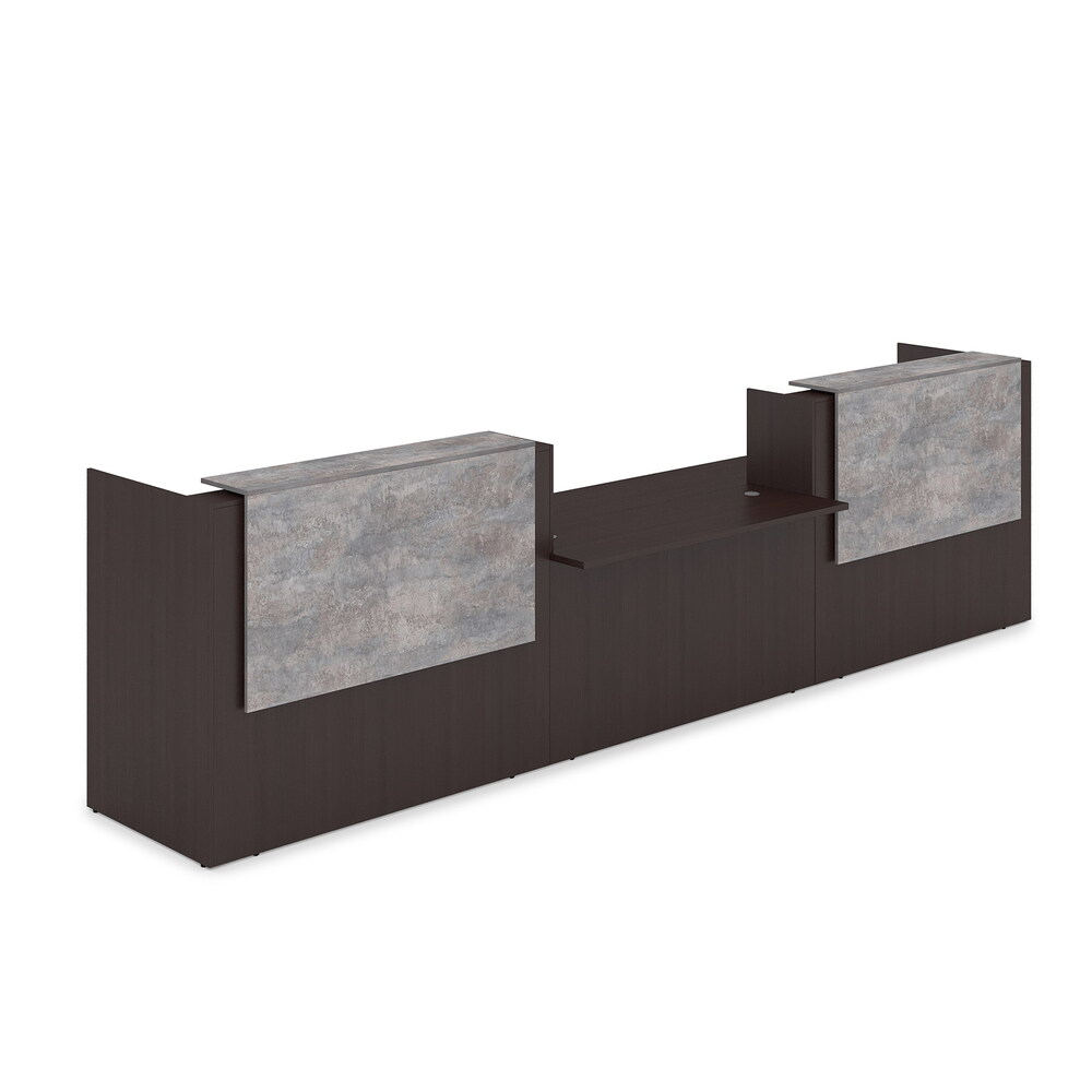 Комплект Ресепшн с фартуком ЛДСП (без подсветки)