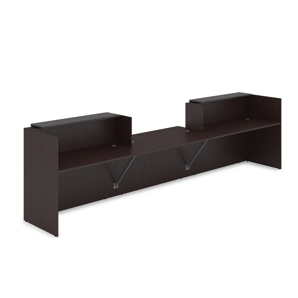 Комплект Ресепшн с фартуком ЛДСП (с подсветкой)