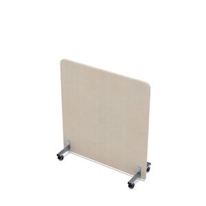 Акустическая мобильная перегородка на колесных опорах