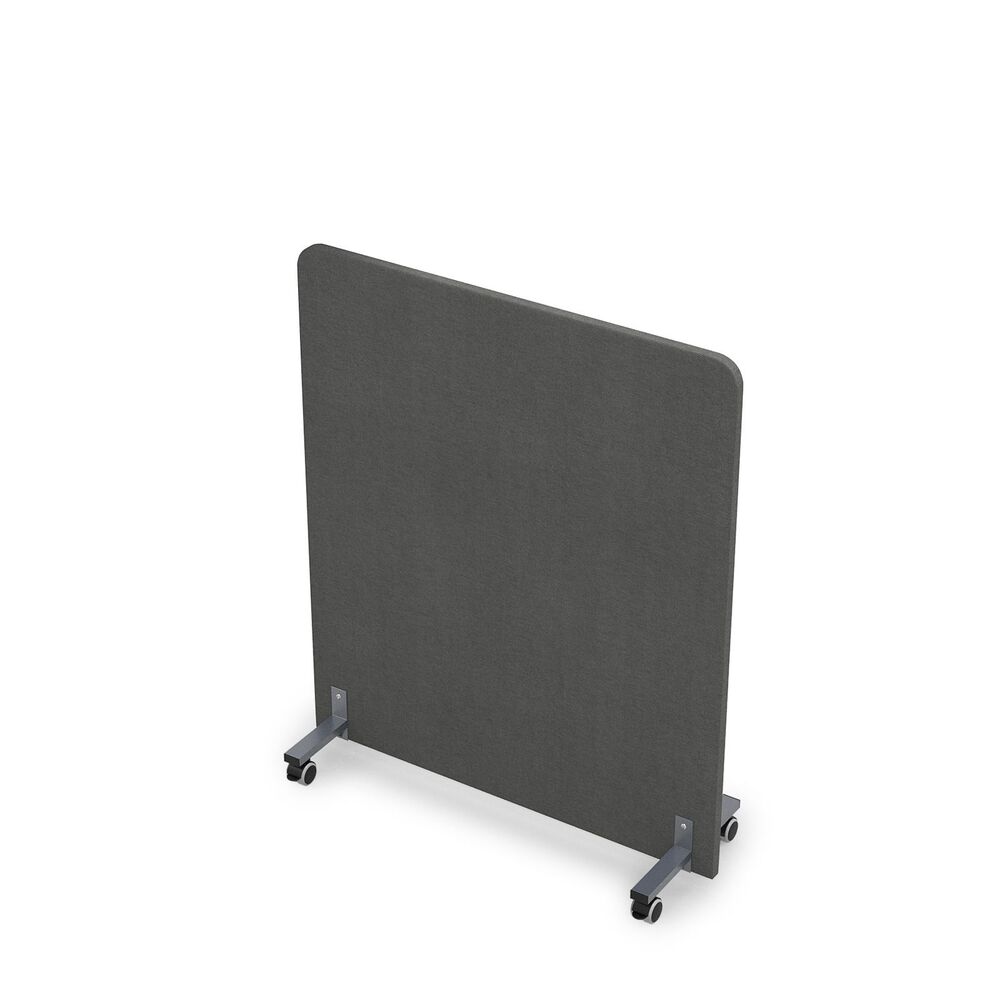 Акустическая мобильная перегородка на колесных опорах