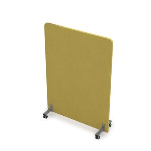 Акустическая мобильная перегородка на колесных опорах