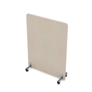 Акустическая мобильная перегородка на колесных опорах