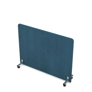 Акустическая мобильная перегородка на колесных опорах