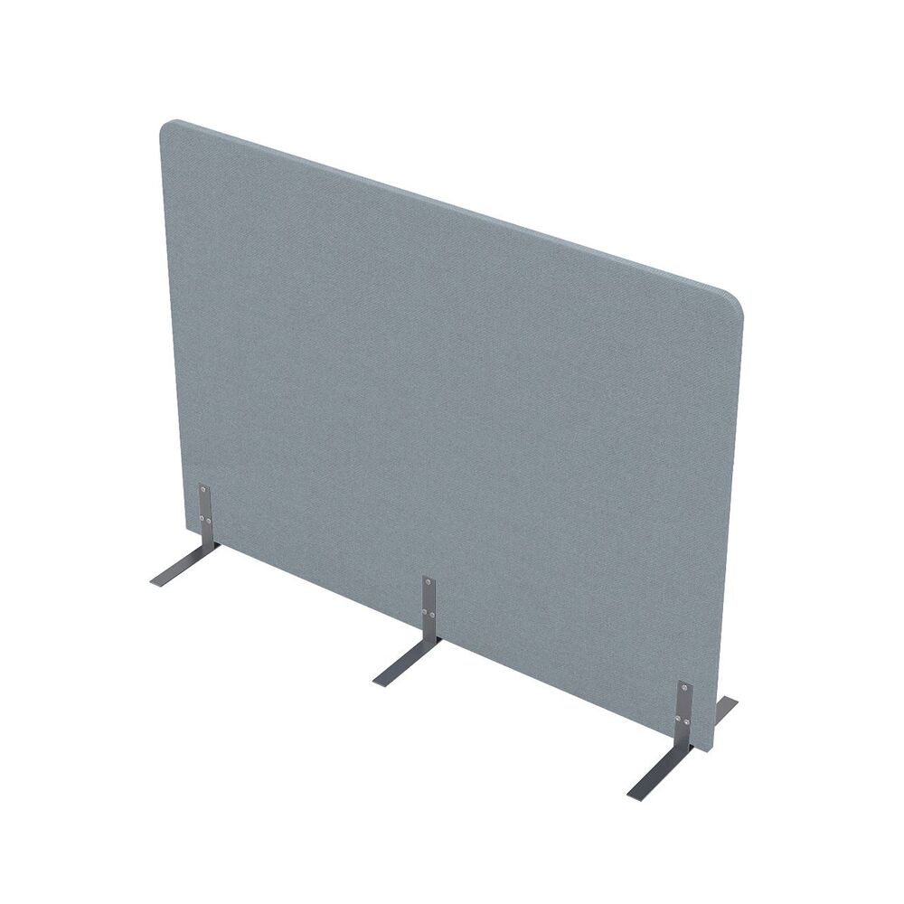 Акустическая мобильная перегородка на стационарных опорах