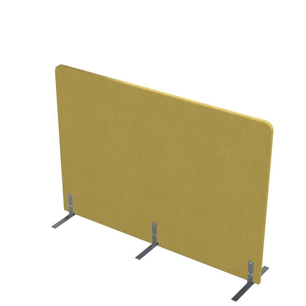 Акустическая мобильная перегородка на стационарных опорах