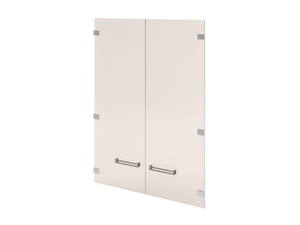 Двери средние стеклянные