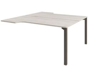 Бенч-система столов-тандемов эргономичная (конечная секция)