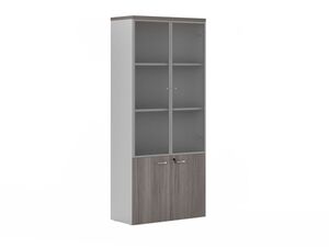 Шкаф комбинированный алюм.