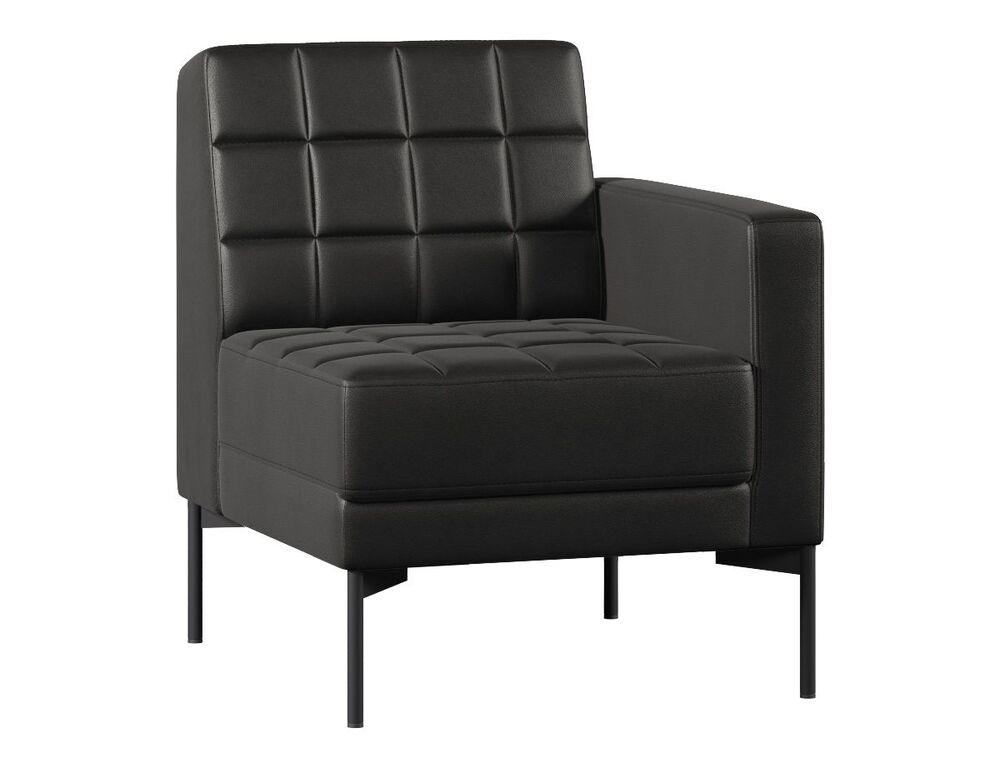 Секция с подлокотником одноместный левый