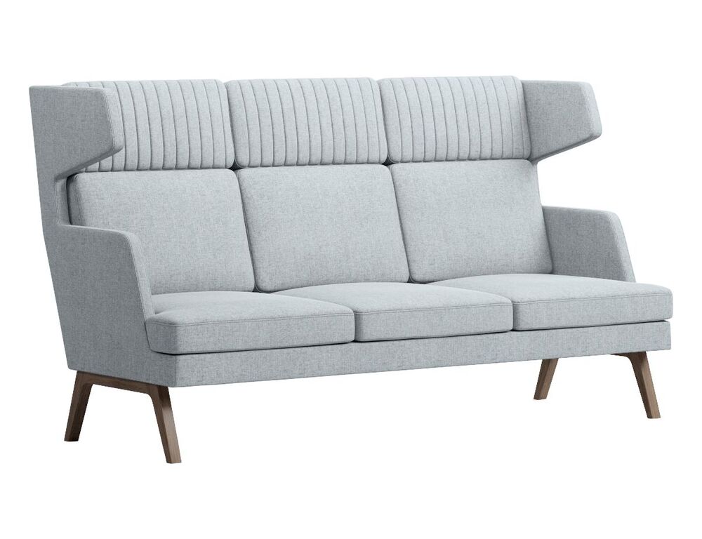 Диван трехместный высокий