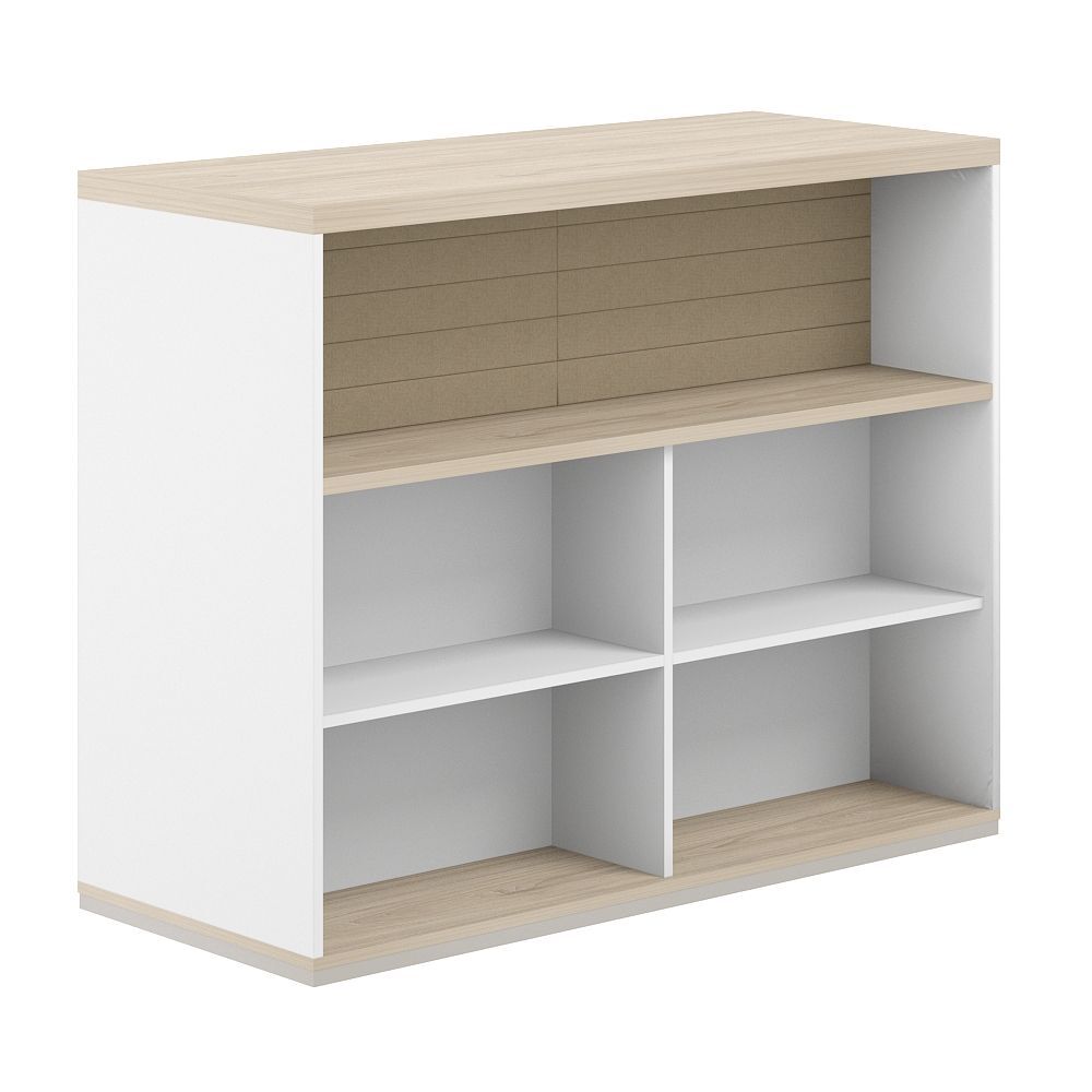 Стеллаж-комбо 2-стор. 1638 с топом, с экраном тканевым высоким