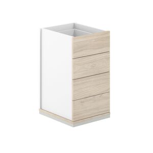 Тумба приставная 4 ящ. ЛДСП, без топа