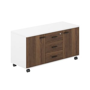 Тумба сервисная с 3 ящ., с замком, 2 фасадами