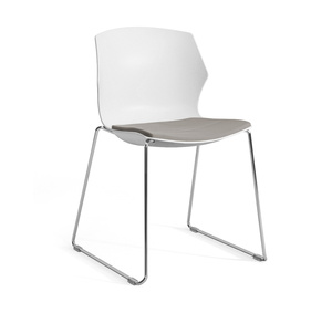 SOLE Кресло пластик, сиденье ткань