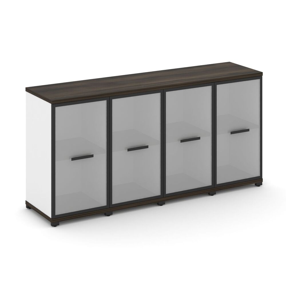 Шкаф четыре узкие секции, 2 ниши