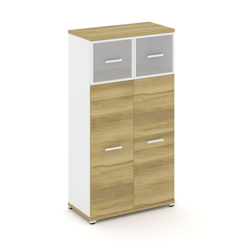 Шкаф одна широкая секция, 4 ниши