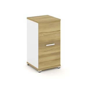 Шкаф одна узкая секция, 2 ниши