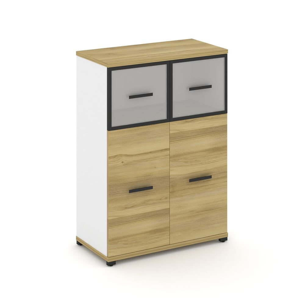 Шкаф одна широкая секция, 3 ниши