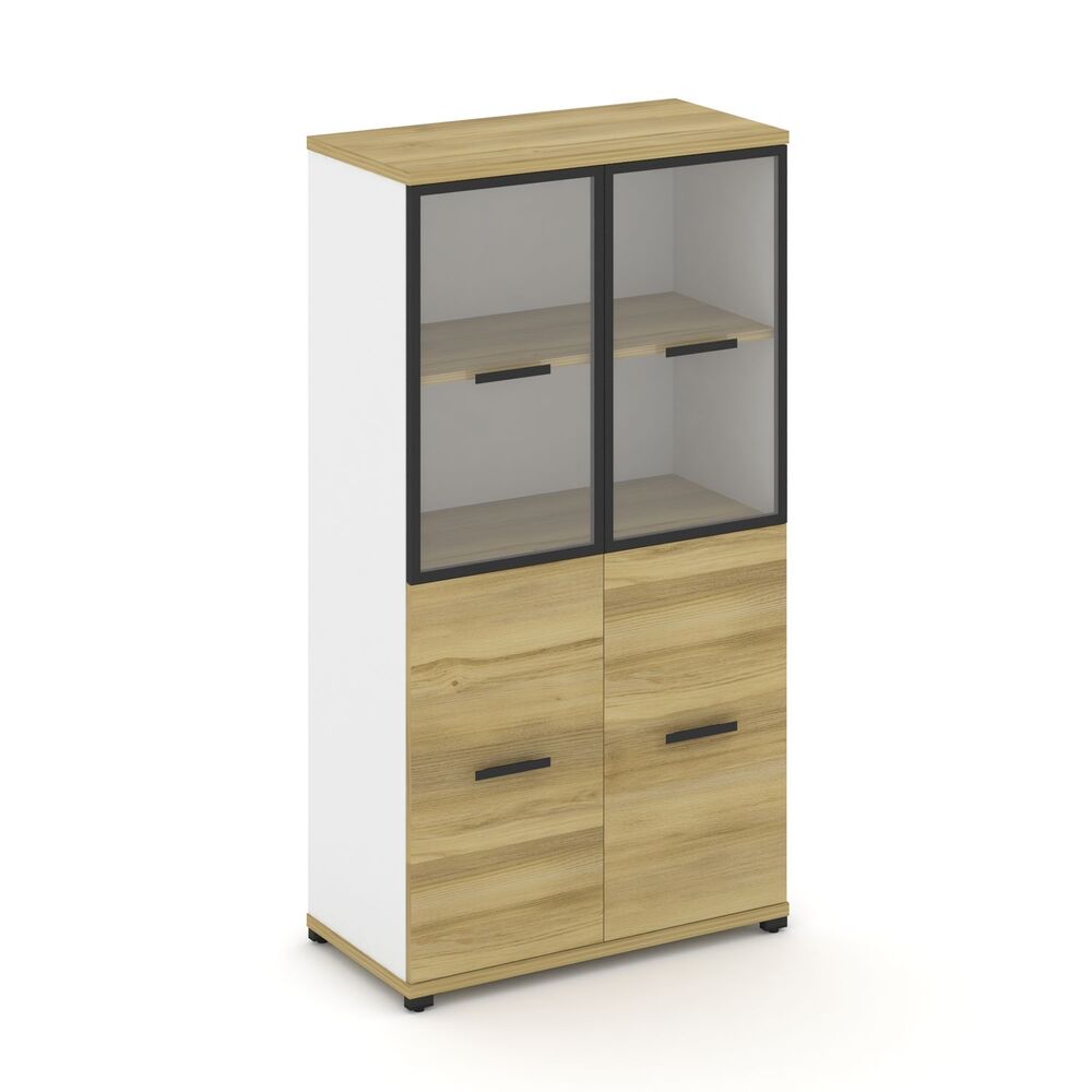 Шкаф одна широкая секция, 4 ниши