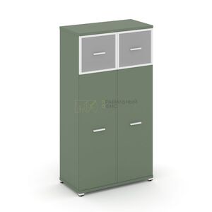 Шкаф одна широкая секция, 4 ниши