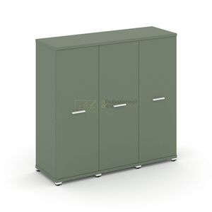 Шкаф три узкие секции, 3 ниши