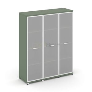 Шкаф три узкие секции, 4 ниши