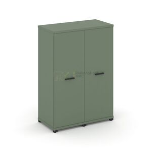 Шкаф две узкие секции, 3 ниши