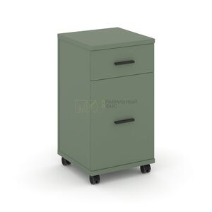 Тумба мобильная 1 ящик + 1 распашной фасад