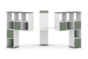 Надставка высокая + (Задняя стенка 5 шт)