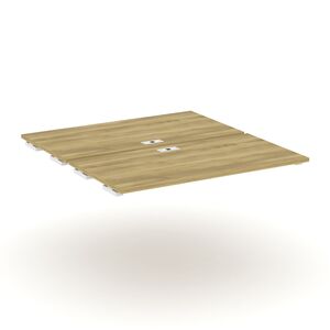 Двойной стол приставка к двум опорным тумбам/шкафам