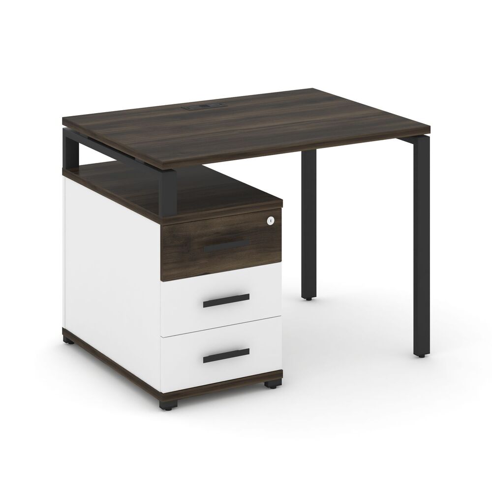 Стол письменный с одной опорной тумбой