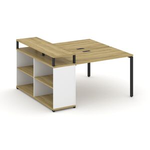 Рабочая станция с опорным стеллажом с верхним горизонтом