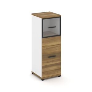 Шкаф одна узкая секция, 3 ниши